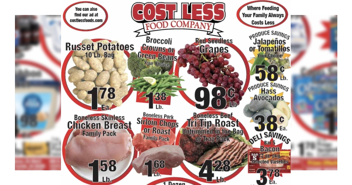 Cost Less Food Weekly Ad (9/23/26 – 9/29/26) Preview
