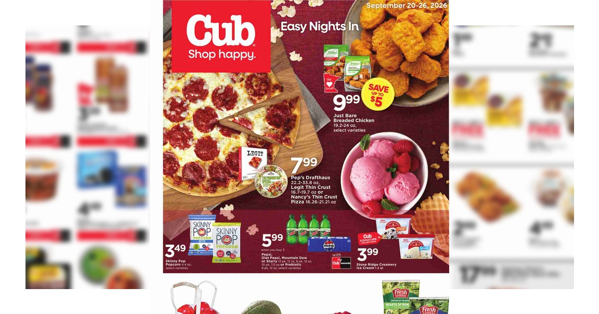 Cub Foods Weekly (9/20/26 - 9/26/26) Ad Preview!