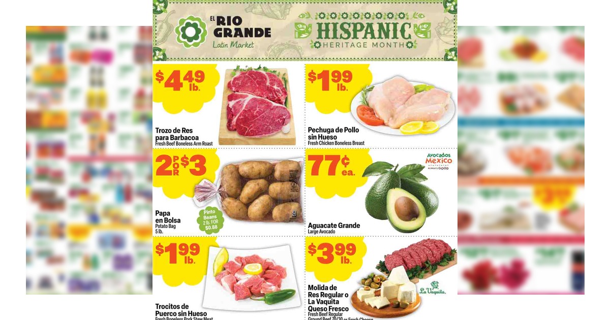 El Rio Grande Weekly Ad (9/23/26 – 9/29/26) Preview!
