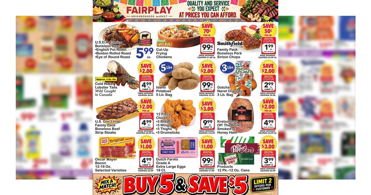 Fairplay Weekly Ad (9/30/26 – 10/6/26) Preview