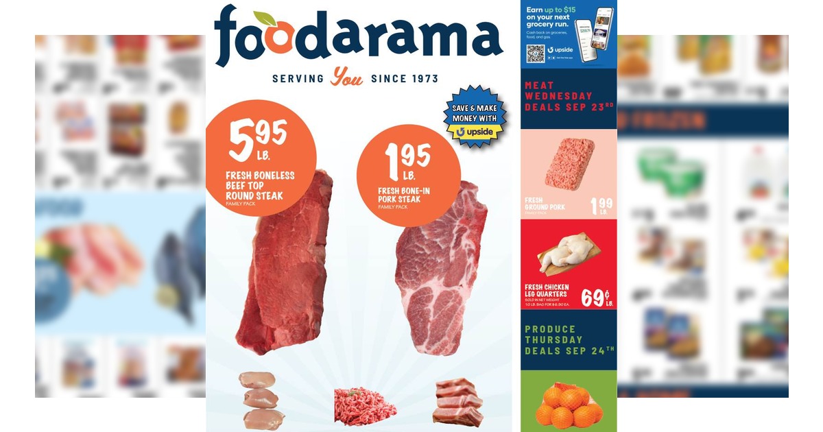 Foodarama Weekly Ad (9/23/26 – 9/29/26) Early Preview