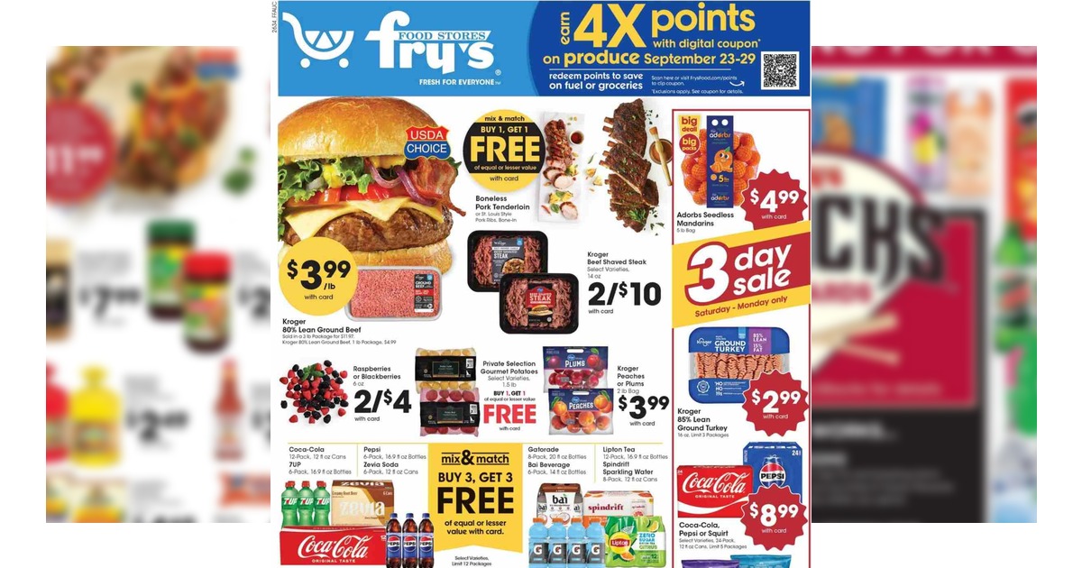 Fry's Weekly Ad (9/23/26 – 9/29/26) Preview