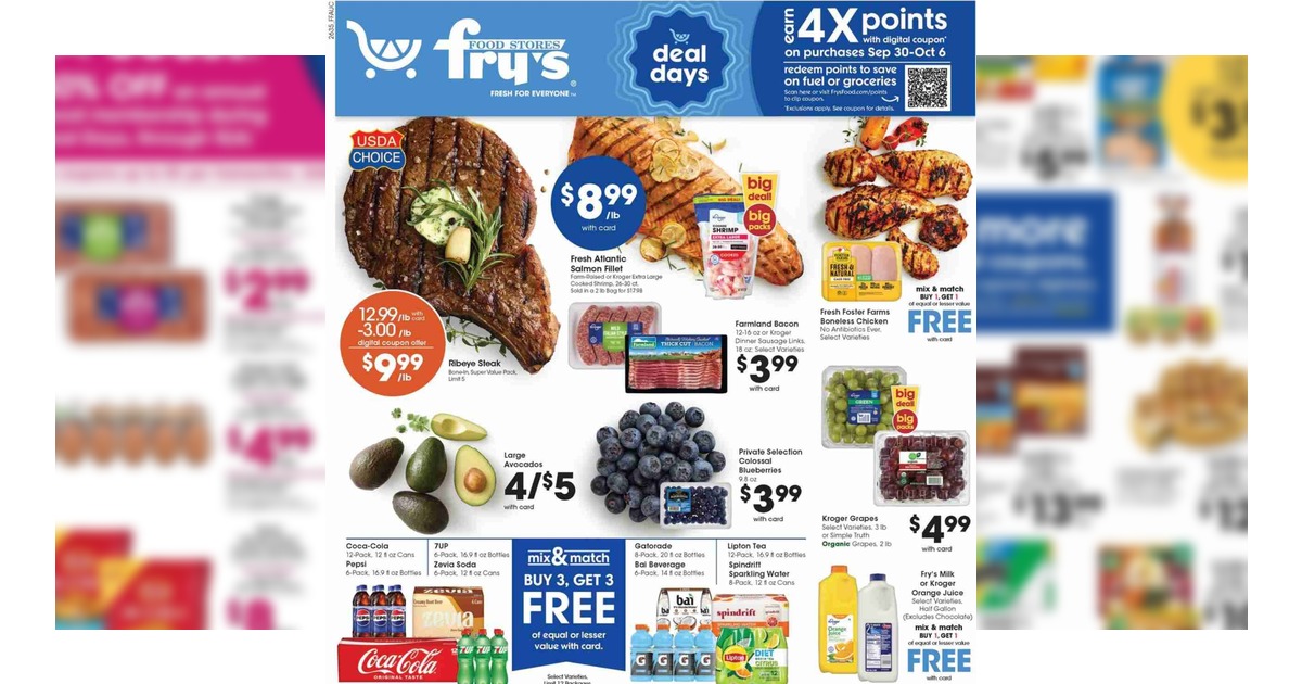 Fry's Weekly Ad (9/30/26 – 10/6/26) Preview