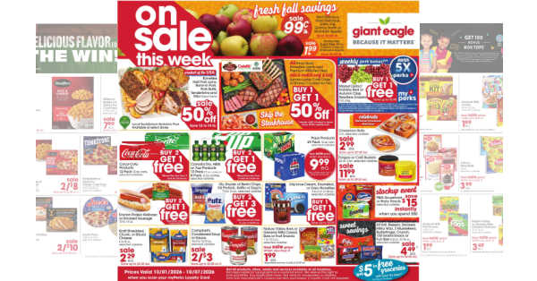 Giant Eagle Weekly (10/1/26 - 10/7/26)