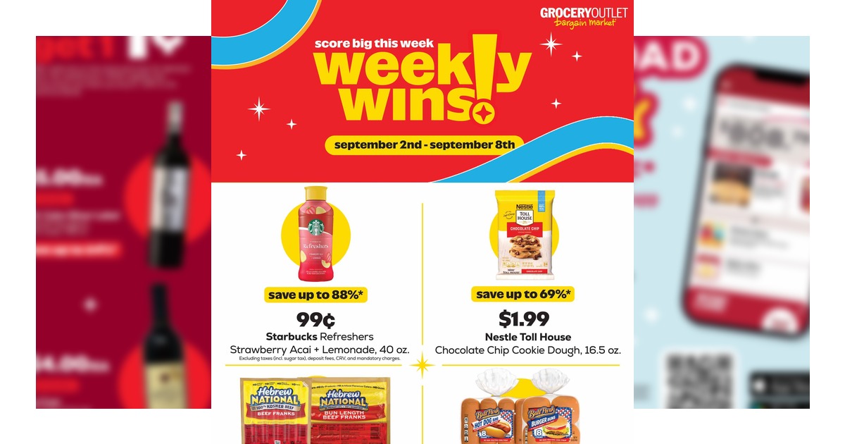 Grocery Outlet Weekly (9/2/26 – 9/8/26) Ad Preview
