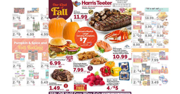 Harris Teeter Weekly (9/30/26 – 10/6/26)