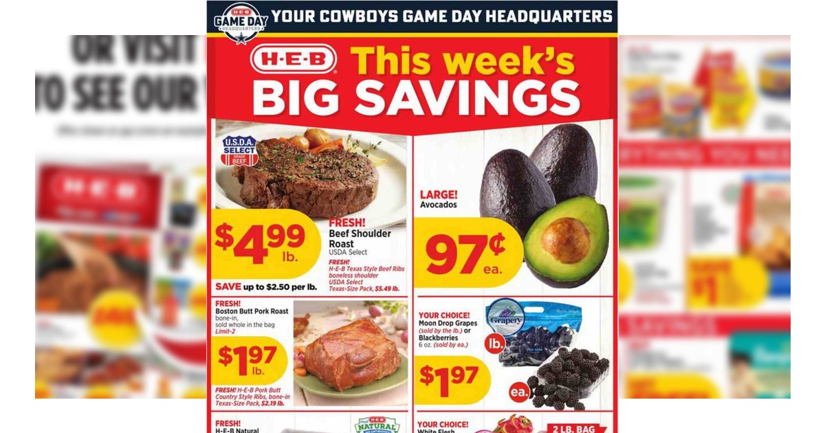 HEB Weekly (9/23/26 – 9/29/26) Ad Preview
