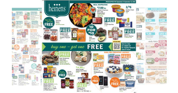 Heinen's Weekly (9/9/26 – 9/15/26)