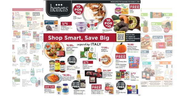 Heinen's Weekly (9/30/26 – 10/6/26)