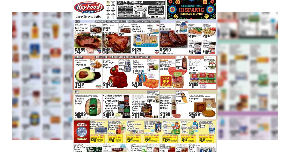 Key Food Circular (9/25/26 - 10/1/26) Early Ad Preview