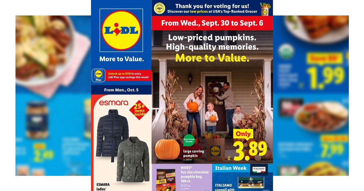 Lidl Weekly Ad Preview (9/30/26 – 10/6/26)