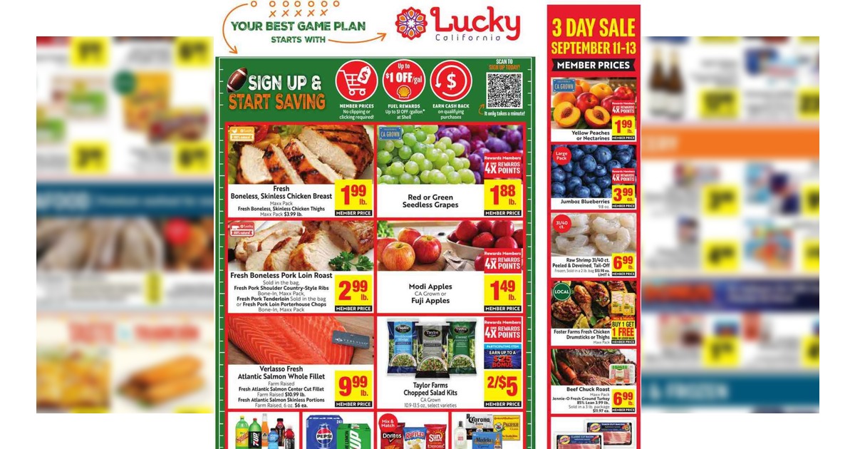 Lucky Supermarkets Weekly Ad (9/9/26 – 9/15/26) Flyer Preview