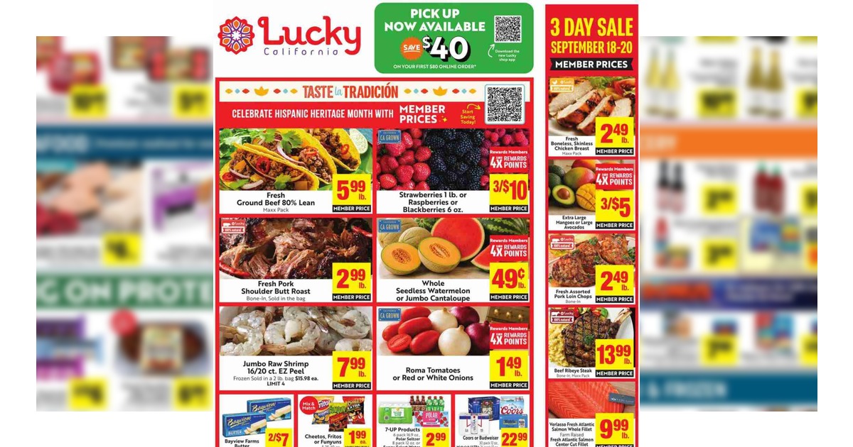 Lucky Supermarkets Weekly Ad (9/16/26 – 9/22/26) Flyer Preview