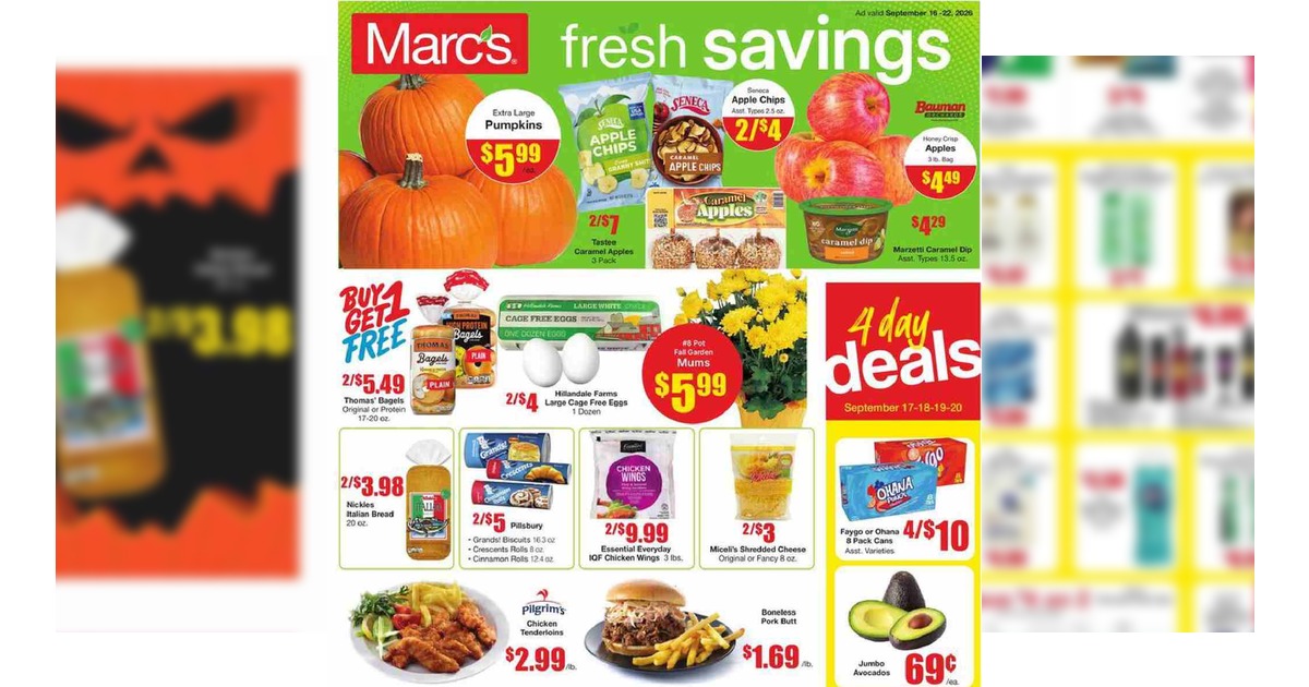 Marc's Weekly (9/16/26 – 9/22/26) Ad Preview