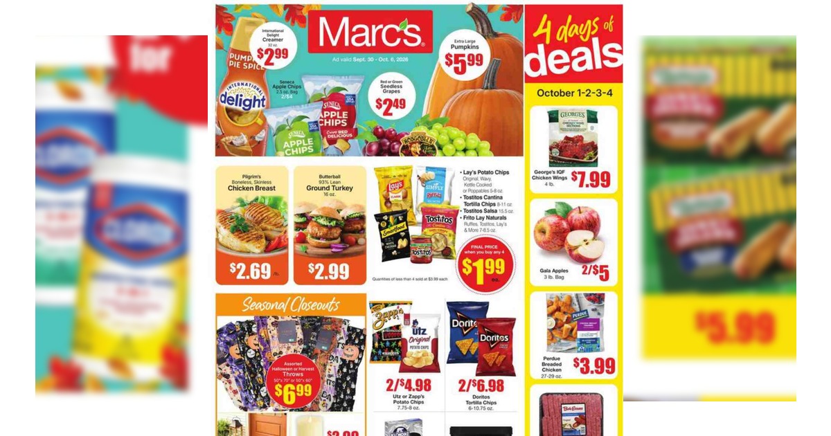 Marc's Weekly (9/30/26 – 10/6/26) Ad Preview