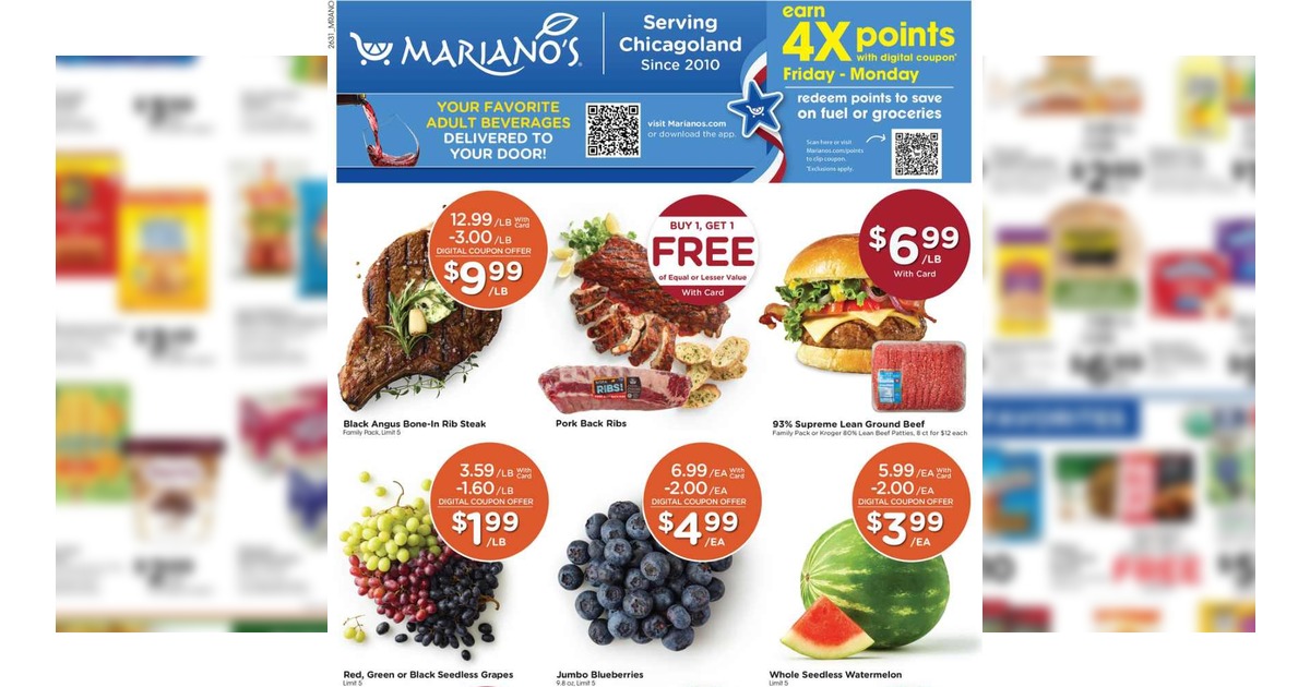 Mariano’s Weekly (9/2/26 – 9/8/26) Early Ad Preview