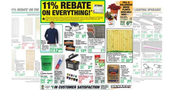 Menards Weekly Ad (10/1/26 - 10/11/26)