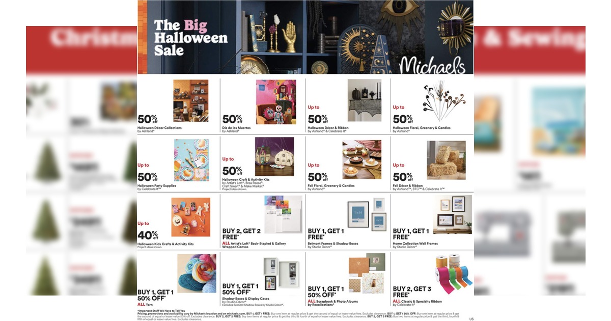 Michaels Weekly Ad (10/4/26 - 10/10/26) Preview!
