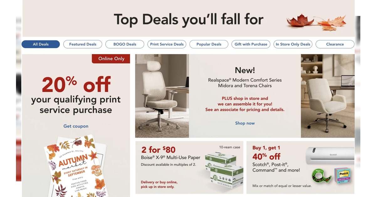 Office Depot Weekly Ad (10/4/26 - 10/10/26) Preview!