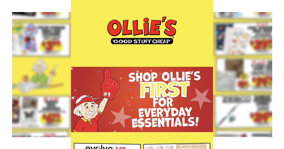 Ollie’s Weekly Ad (9/18/26 - 9/24/26) Preview!