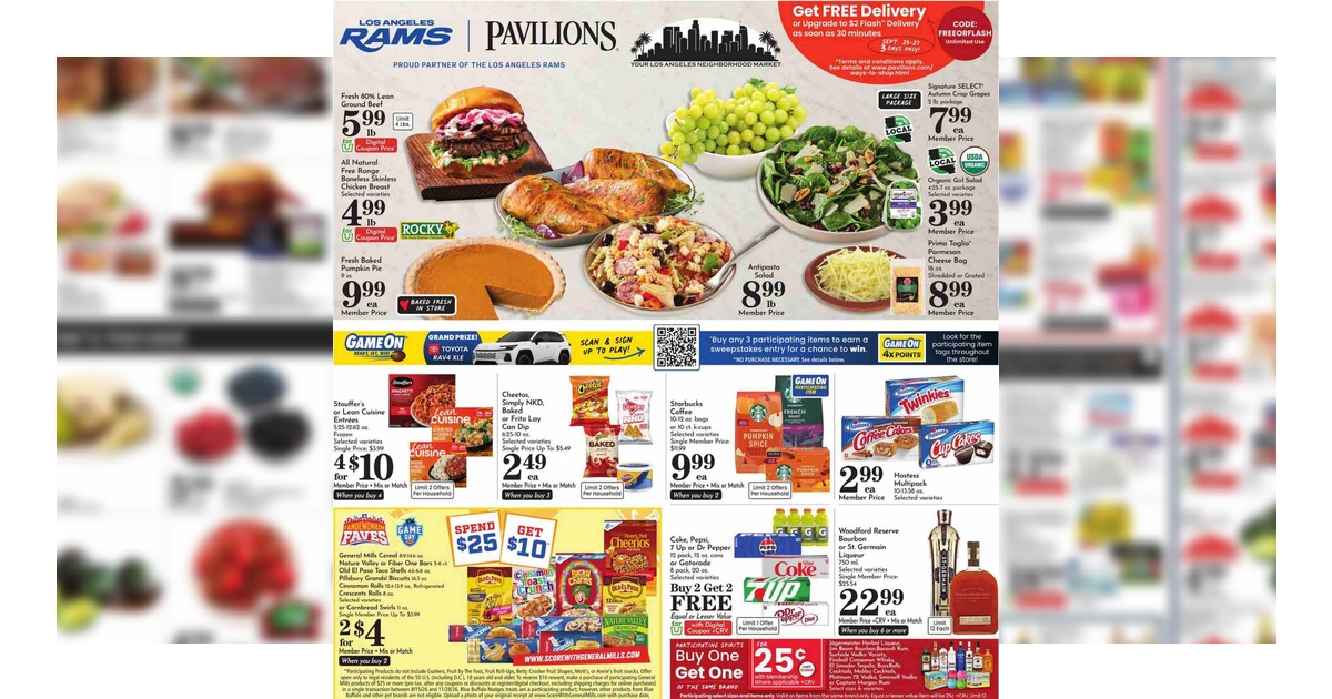 Pavilions Weekly Ad (9/23/26 – 9/29/26) Early Ad Preview
