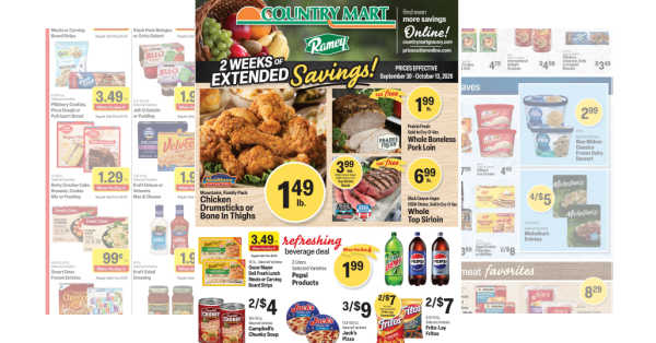 Price Cutter Weekly Ad (9/30/26 – 10/13/26)