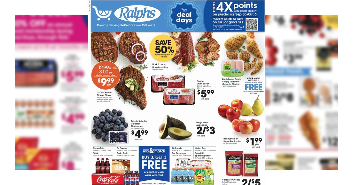 Ralphs Weekly (9/30/26 – 10/6/26) Ad Preview!