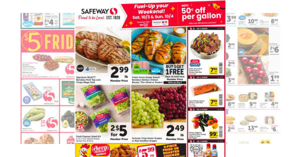 Safeway Weekly Ad (9/30/26 – 10/6/26)