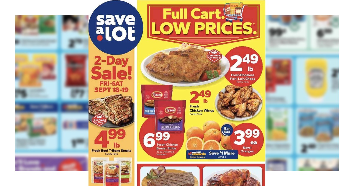 Save A Lot Weekly (9/16/26 - 9/22/26) Ad Preview