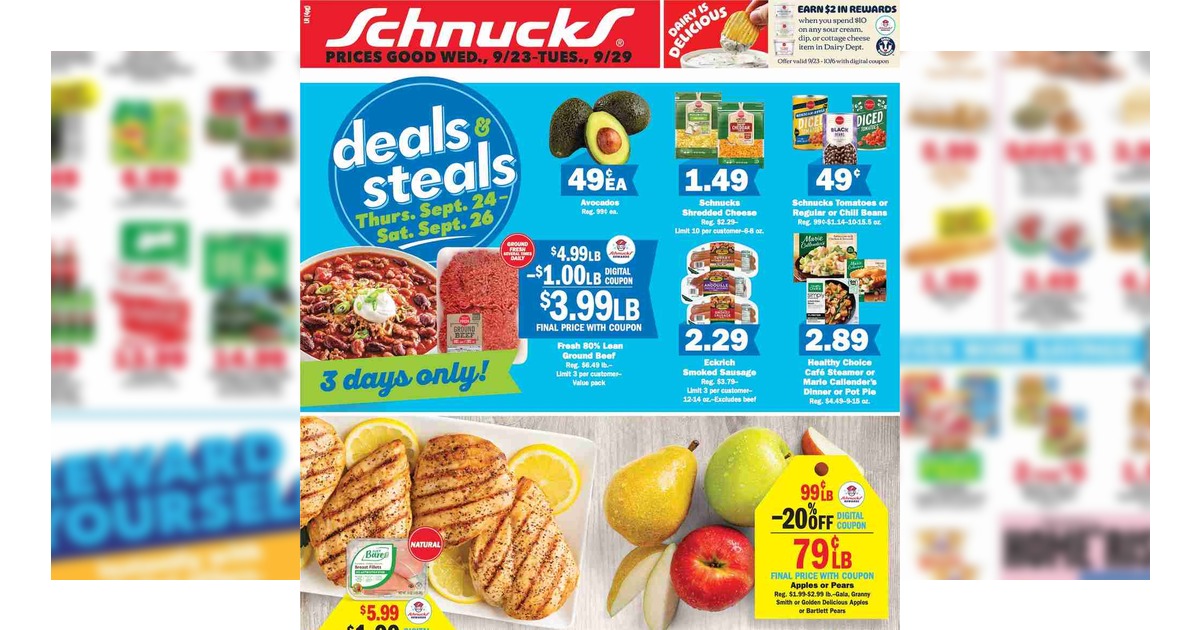 Schnucks Weekly Ad (9/23/26 – 9/29/26) Early Preview