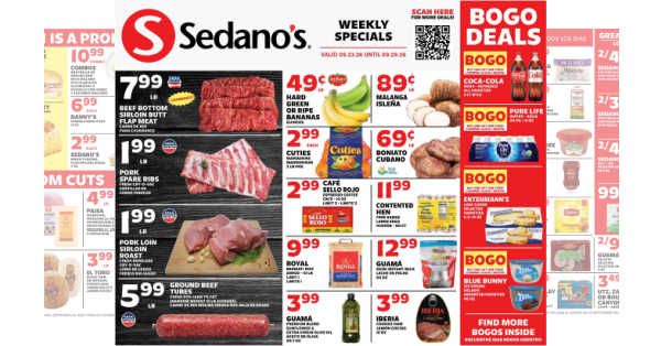 Sedano's Weekly Ad (9/23/26 – 9/29/26)