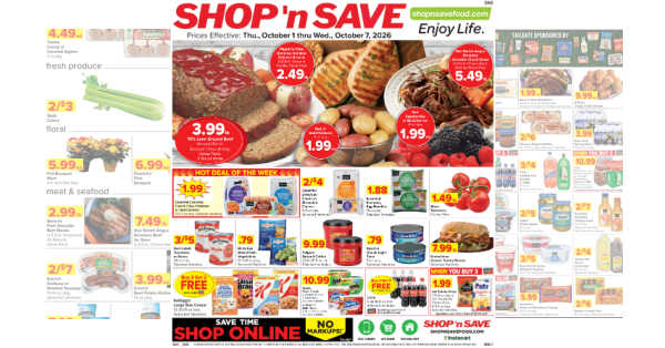 Shop 'n Save Weekly (10/1/26 - 10/7/26)