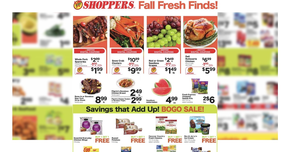 Shoppers Weekly Ad (9/24/26 - 9/30/26) Early Preview
