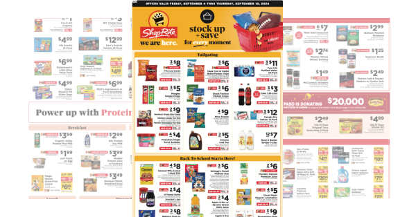 ShopRite Weekly Ad (9/4/26 - 9/10/26)