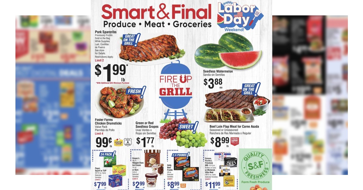 Smart and Final Weekly Ad (9/2/26 – 9/8/26) Preview
