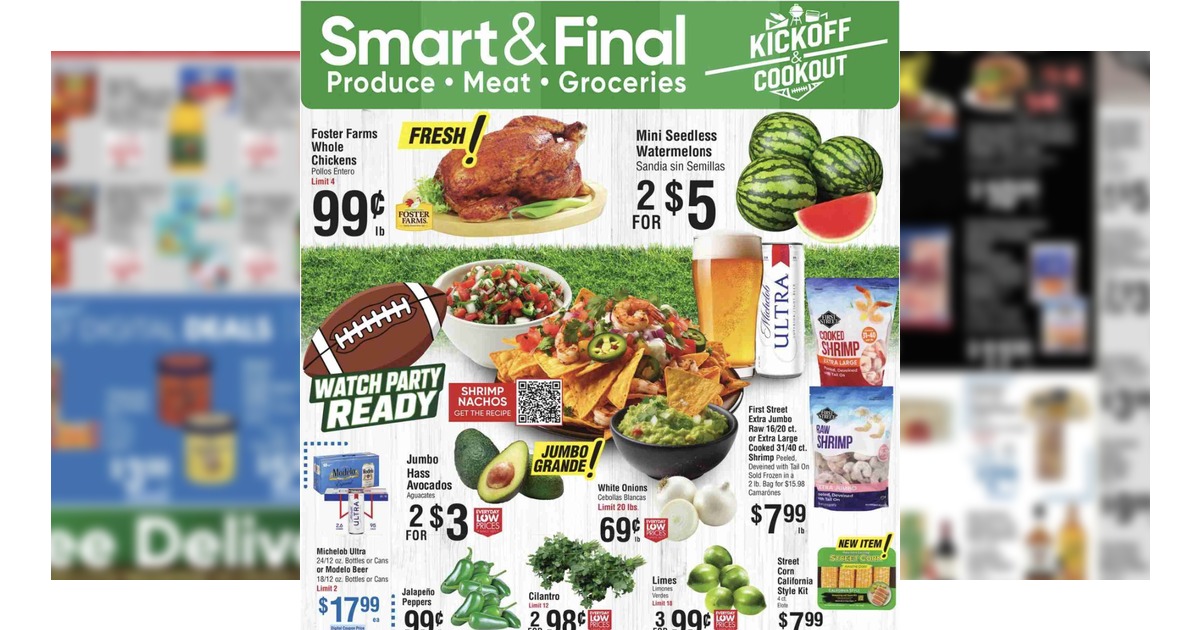 Smart and Final Weekly Ad (9/9/26 – 9/15/26) Preview