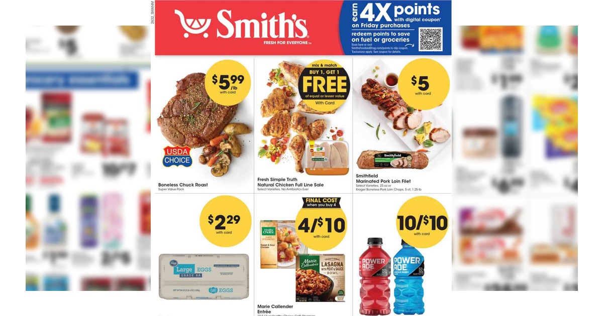 Smith's Weekly (9/9/26 – 9/15/26) Ad