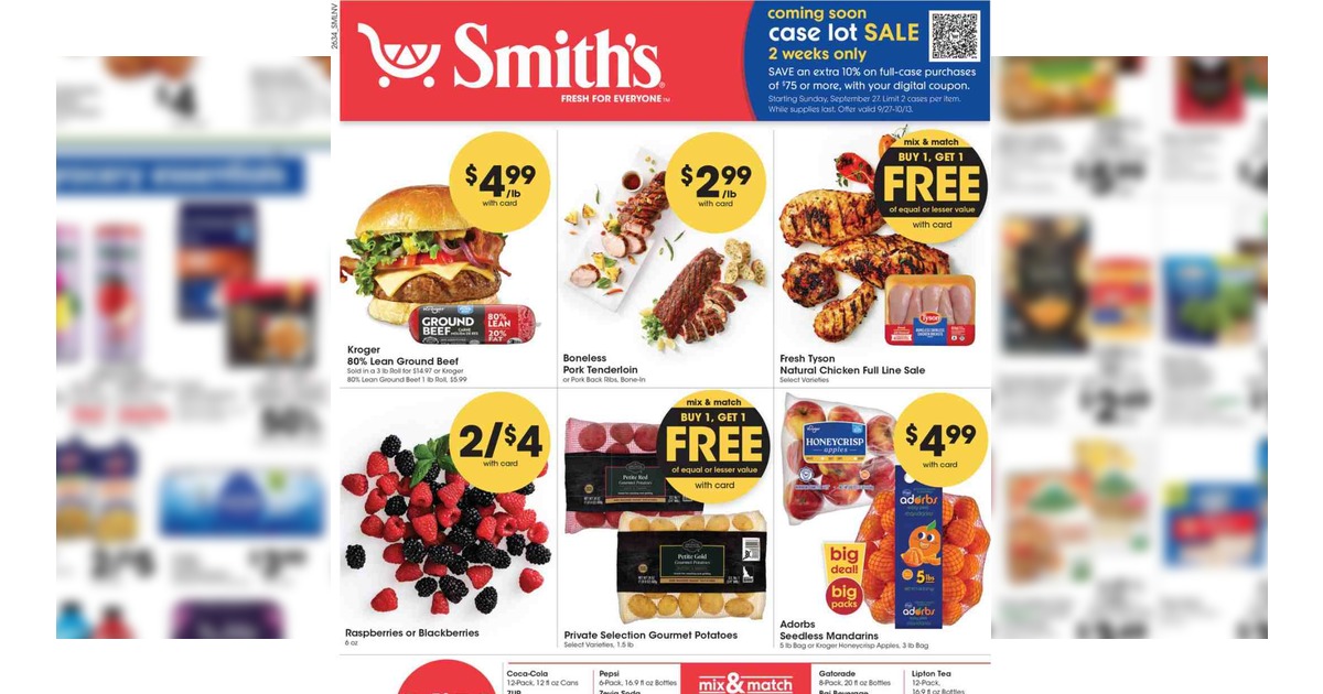 Smith's Weekly (9/23/26 – 9/29/26) Ad Preview!
