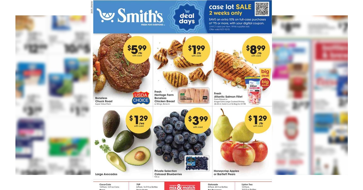 Smith's Weekly (9/30/26 – 10/6/26) Ad Preview!