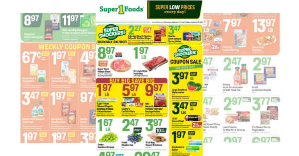 Super 1 Foods Ad (9/2/26 – 9/8/26)