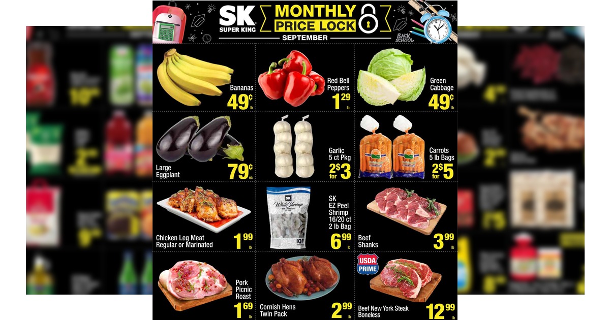 Super King September Ad (9/1/26 - 9/30/26) SK Market Preview