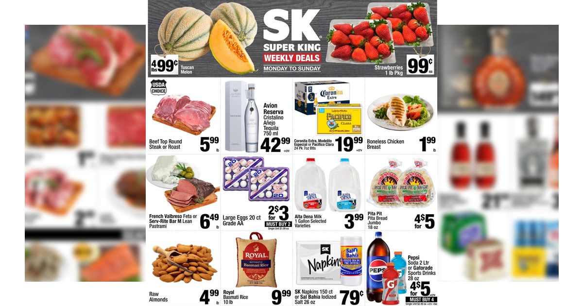 Super King Weekly Ad (9/28/26 - 10/4/26) SK Market Preview