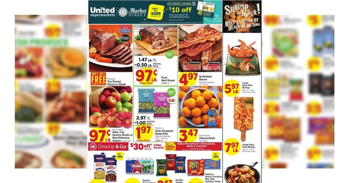 United Supermarkets Weekly (9/30/26 – 10/6/26) Ad Preview