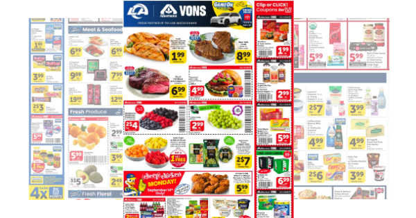 Vons Weekly Ad (9/9/26 – 9/15/26)