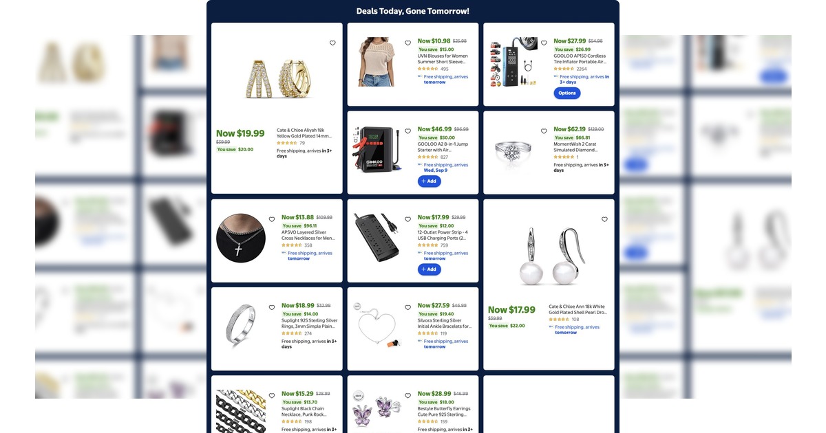 Walmart Weekly Ad (9/6/26) 1-Day Flash Deals