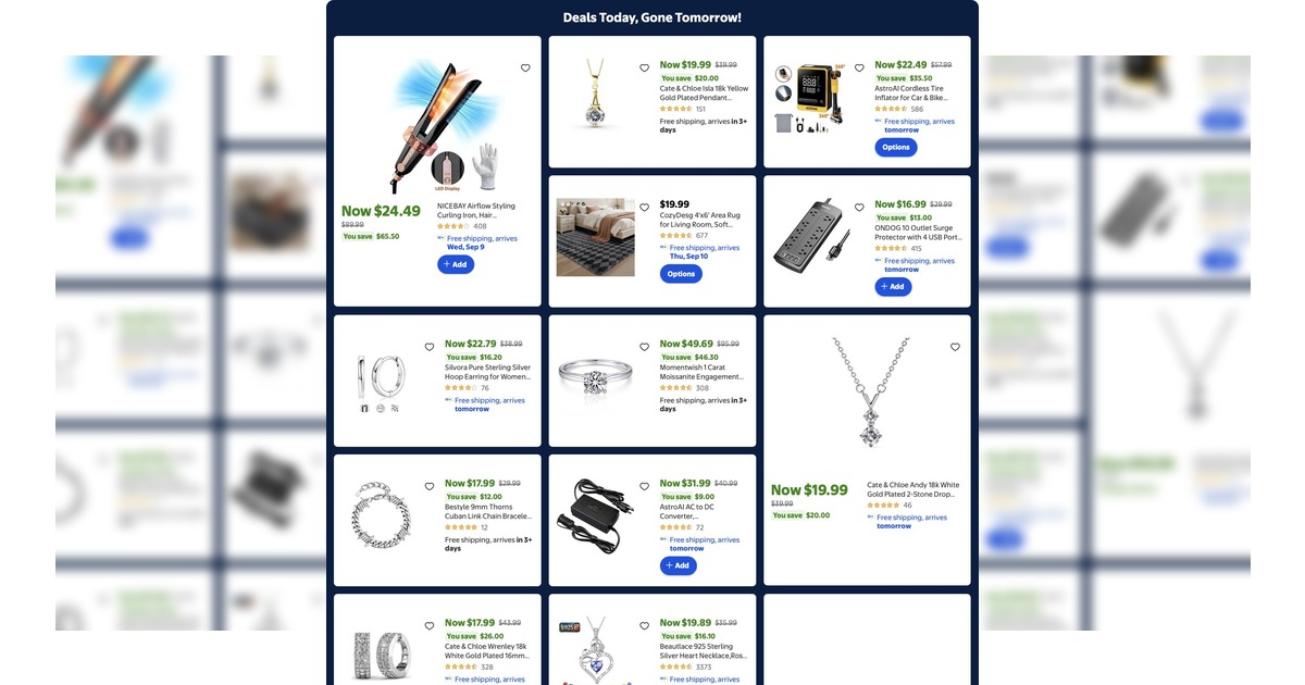 Walmart Weekly Ad (9/7/26) 1-Day Flash Deals