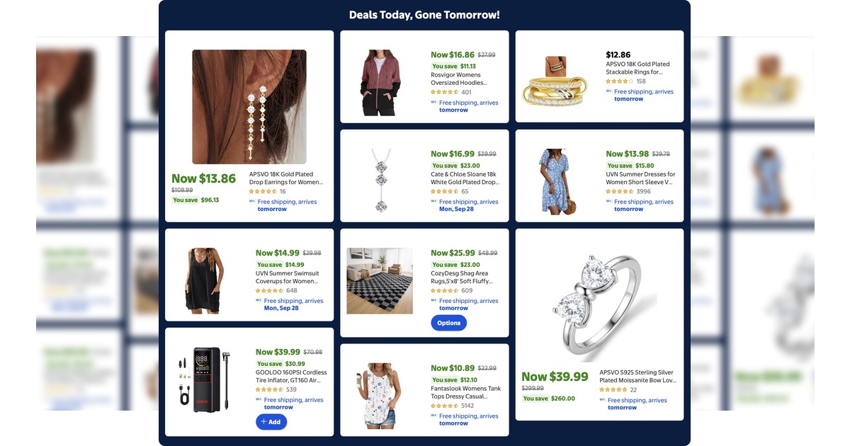 Walmart Weekly Ad (9/25/26) 1 Day Flash Deals