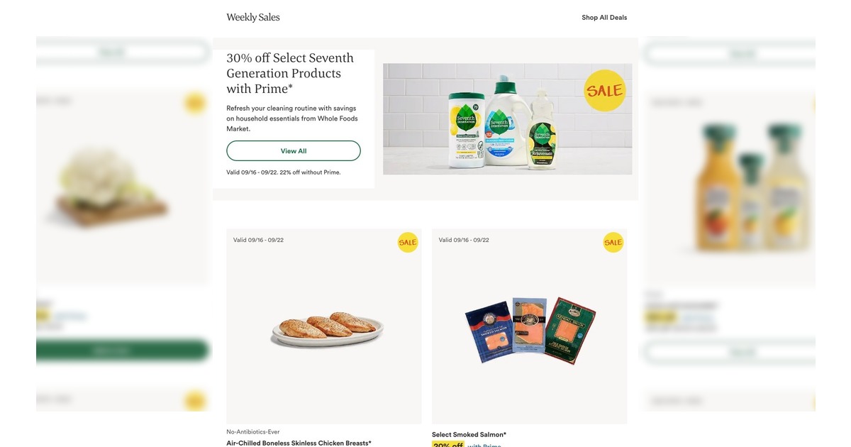 Whole Foods Weekly Ad (9/16/26 – 9/22/26) Ad Preview