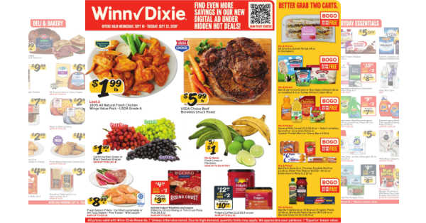 Winn Dixie Ad (9/16/26 - 9/22/26)