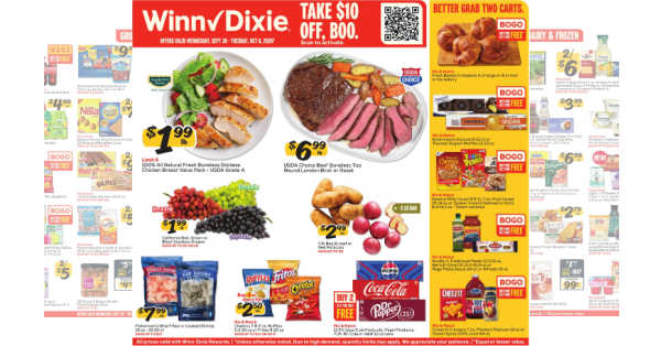Winn Dixie Ad (9/30/26 - 10/6/26)